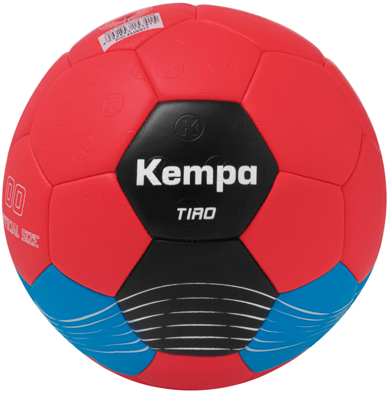 10er Ballpaket / Ballset Kempa Mini Handball TIRO rot/kempablau Gr. 00