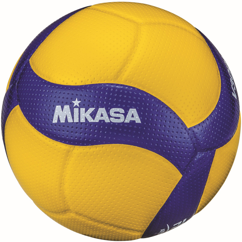 Mikasa Volleyball V300W gelb/blau Gr. 5