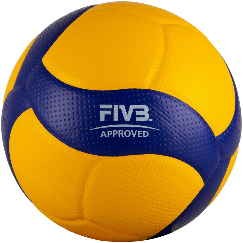 Mikasa Volleyball V300W gelb/blau Gr. 5