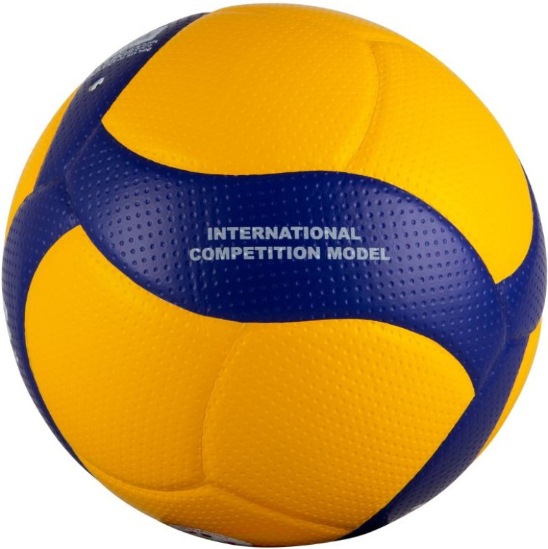 Mikasa Volleyball V300W-DVV1 Bundesliga gelb/blau Gr. 5