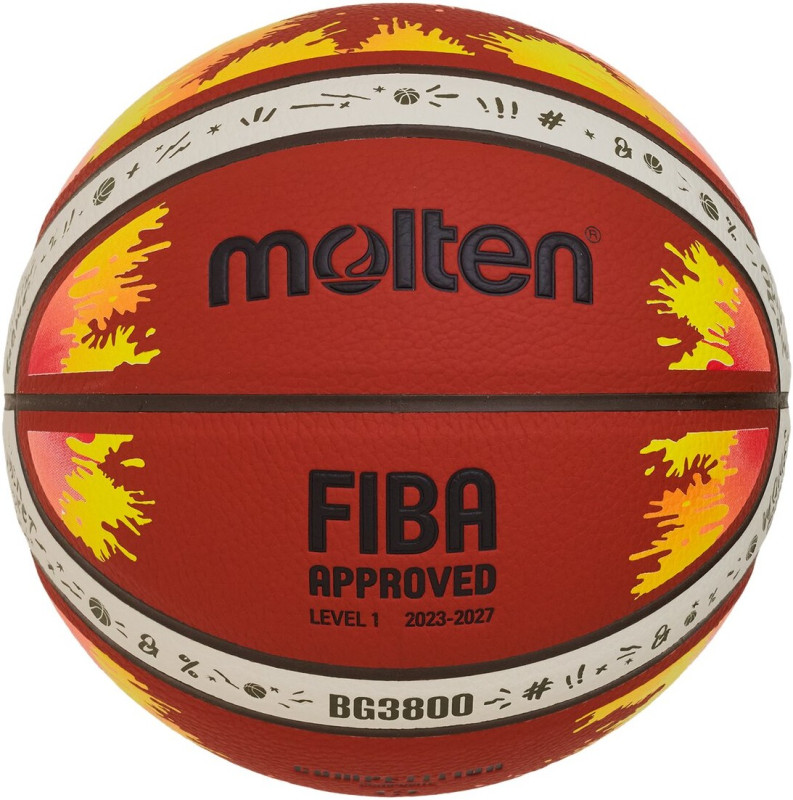 Molten Basketball FIBA Women´s Basketball Word Cup 2026 Replika B6G3800 orange Gr. 6