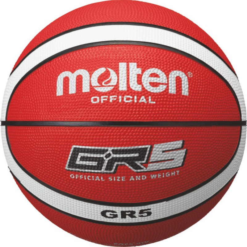 Molten Rot/Weiß Basketball Gr. 5