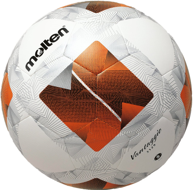 Molten Fußball FN3129-O Trainingsball Hybrid Light 290g weiß/orange/grau Gr. 4, 5 Vorderseite
