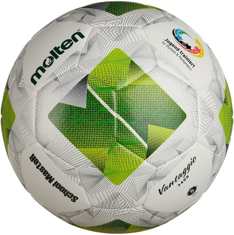 Molten Fußball FN-SM School MasteR weiß/grün Gr. 5