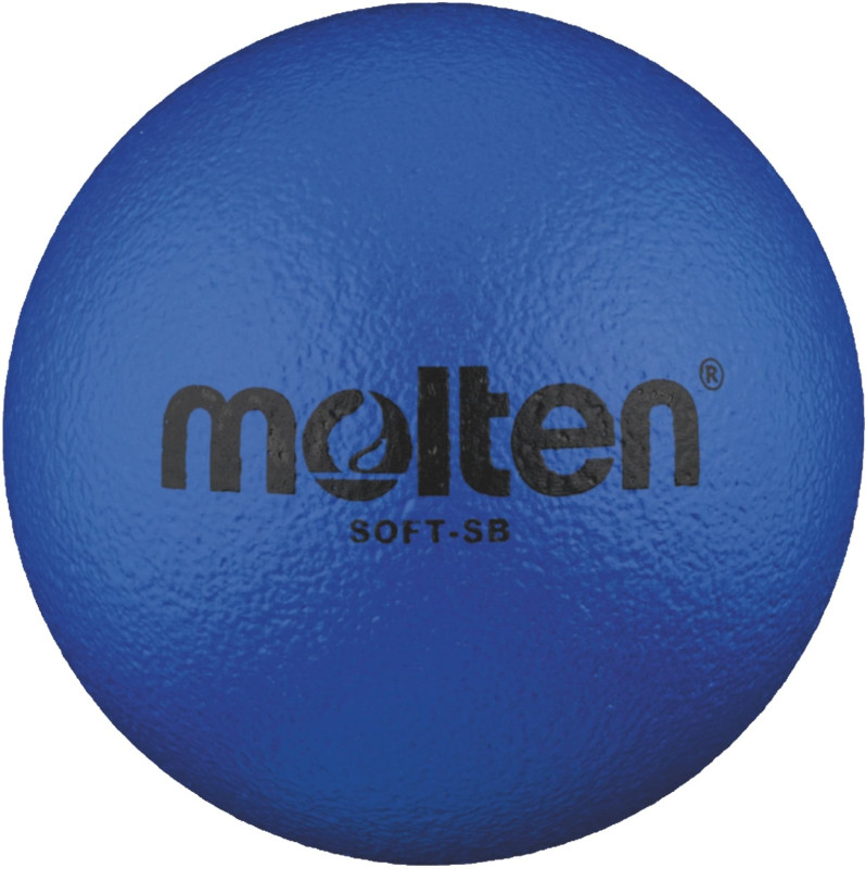 Molten Schaumstoffball mit Elefantenhaut blau - 130g, Ø 180mm