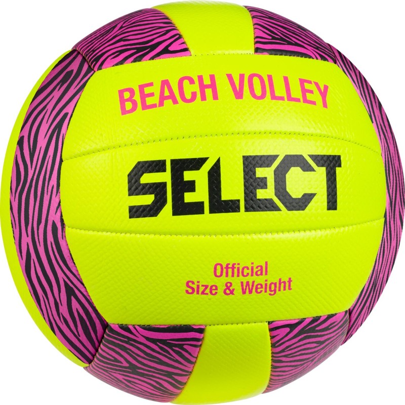 SELECT Beachvolleyball v23 gelb/pink Gr. 5