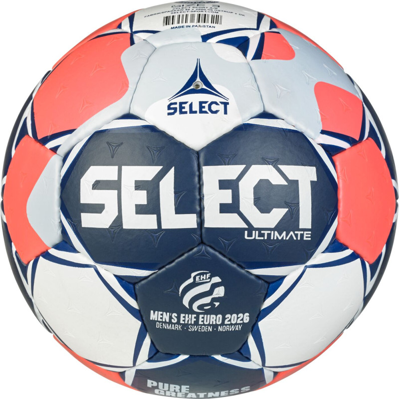SELECT Handball Ultimate EHF Euro Men V26 Offizieller Spielball Gr. 2, 3 Rückseite SELECT Handball Ultimate EHF Euro Men V26 Offizieller Spielball Gr. 2, 3 Rückseite