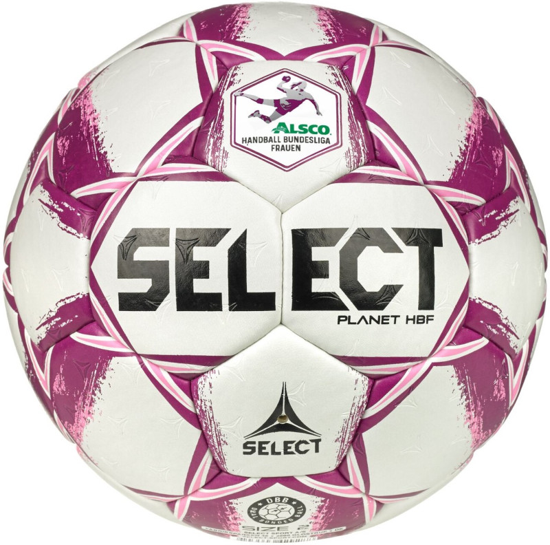 SELECT Handball Ultimate HBF Planet Bundesliga Spielball grau/lila v25 Gr. 2 Rückseite SELECT Handball Ultimate HBF Planet Bundesliga Spielball grau/lila v25 Gr. 2 Rückseite