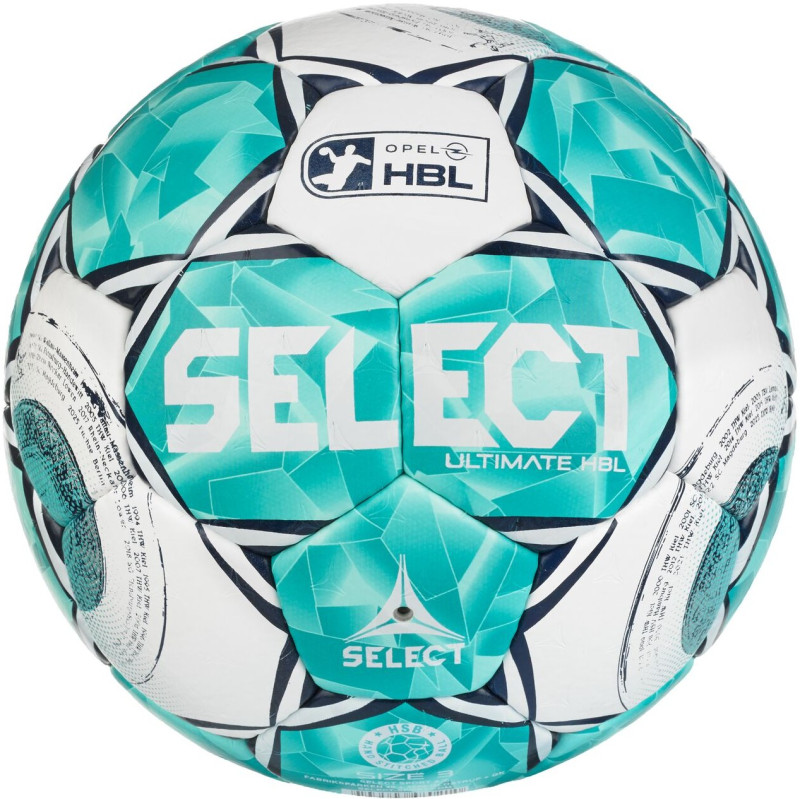 SELECT Handball Ultimate HBL Planet Bundesliga Spielball türkis/weiß v26 Gr. 2, 3