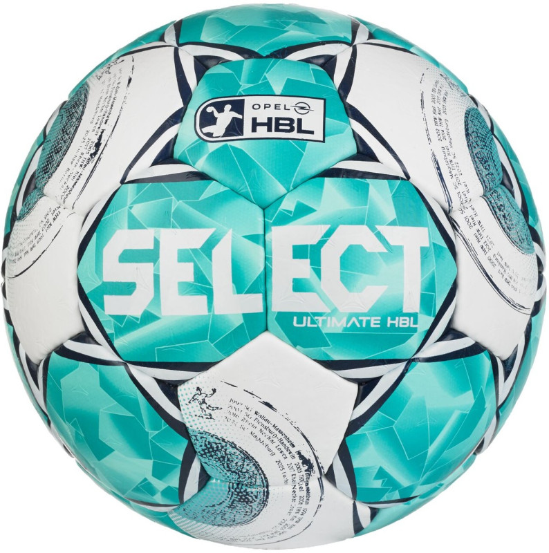 SELECT Handball Ultimate HBL Planet Bundesliga Spielball türkis/weiß v26 Gr. 2, 3