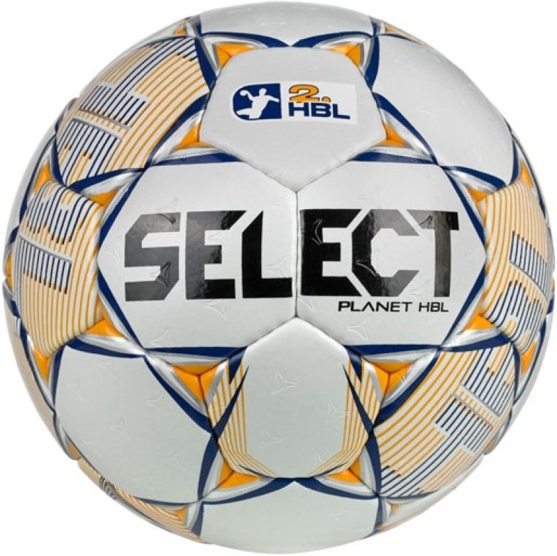 SELECT Handball Ultimate 2. HBL Planet Bundesliga Spielball grau/gelb v25 Gr. 3