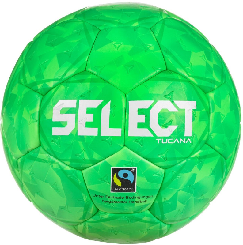 SELECT Handball TUCANA Fairtrade v26 Trainingsball grün Gr. 0, 1, 2, 3