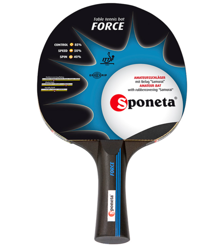 Sponeta Tischtennisschläger Force Amateurschläger