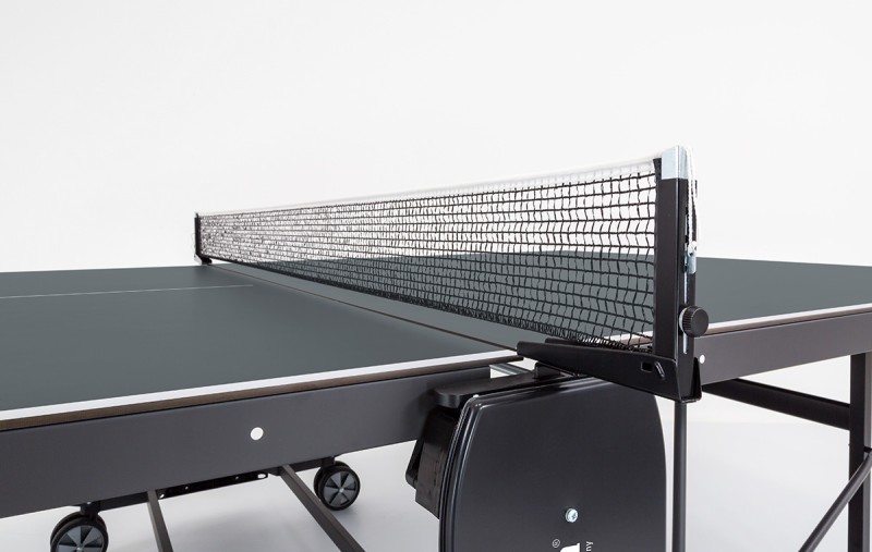 Sponeta Tischtennisplatte Outdoor grau S 4-70 e inkl. Netz
