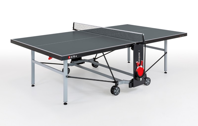 Sponeta Tischtennisplatte Outdoor grau S 5-70 e inkl. Netz