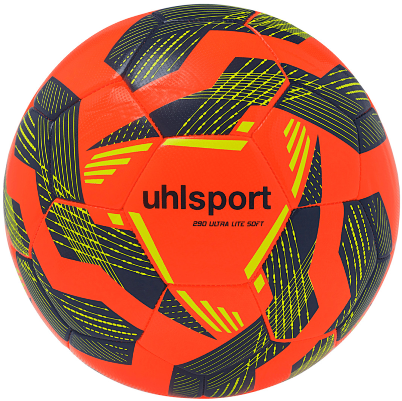 Uhlsport Fußball Ultra Lite Soft 290 fluo orange/marine/fluo gelb Gr. 3, 4, 5