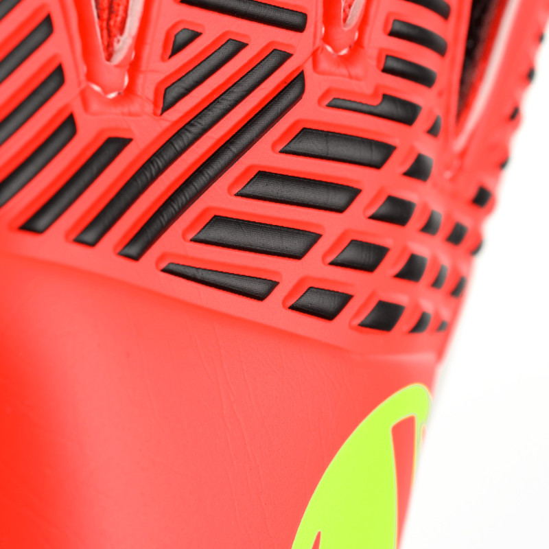 Uhlsport Torwarthandschuhe FM ZNE Starter Soft fluo rot/weiß/fluo gelb Gr. 2 - 11