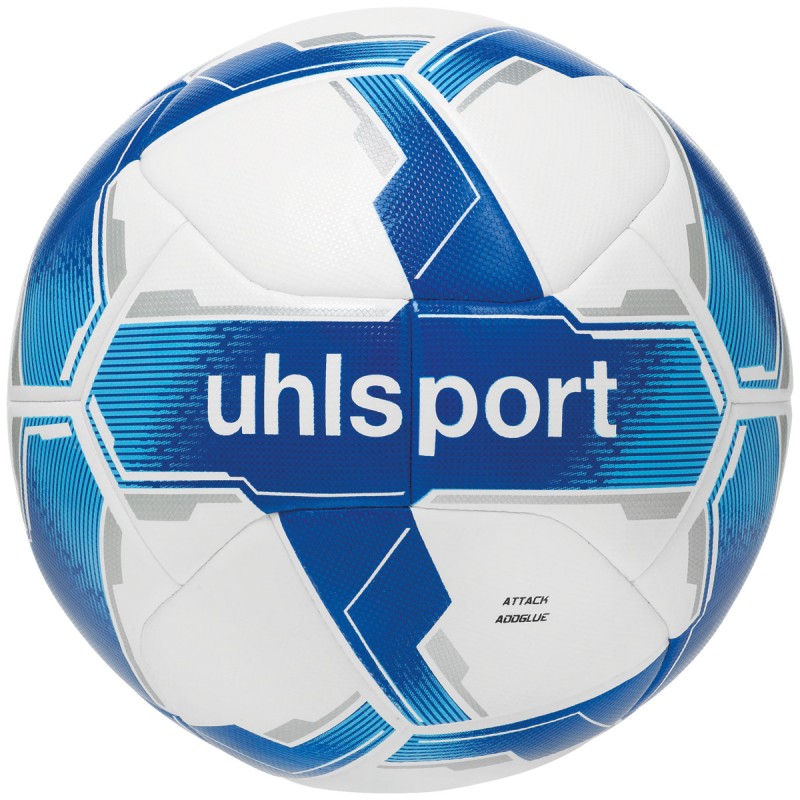 Uhlsport Fußball Attack Addglue weiß/royal/blau Gr. 4, 5