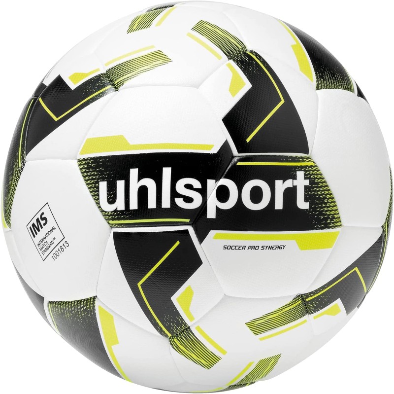 Uhlsport Fußball Soccer Pro Synergy weiß/schwarz/gelb Gr. 5