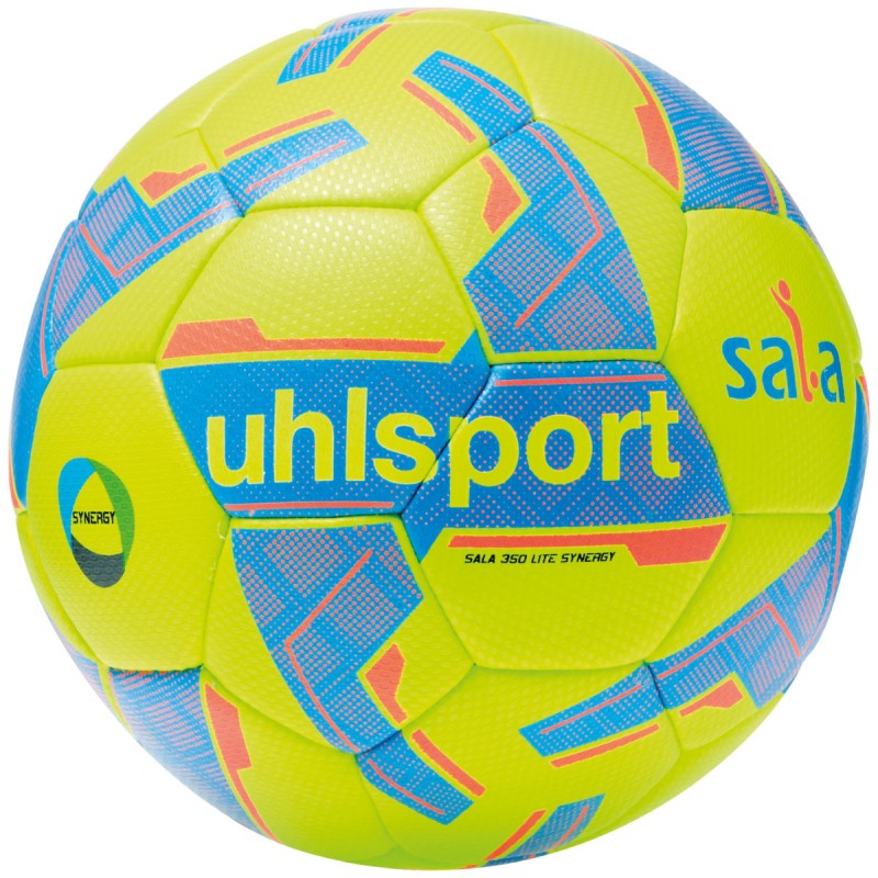 Uhlsport Futsal Ball Sala Lite 350 Synergy fluo-gelb/cyan/fluo-rot