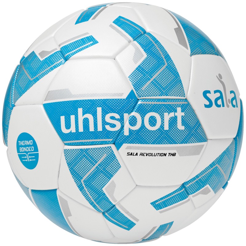 Uhlsport Futsal Ball Sala Revolution THB weiß/cyan/silber