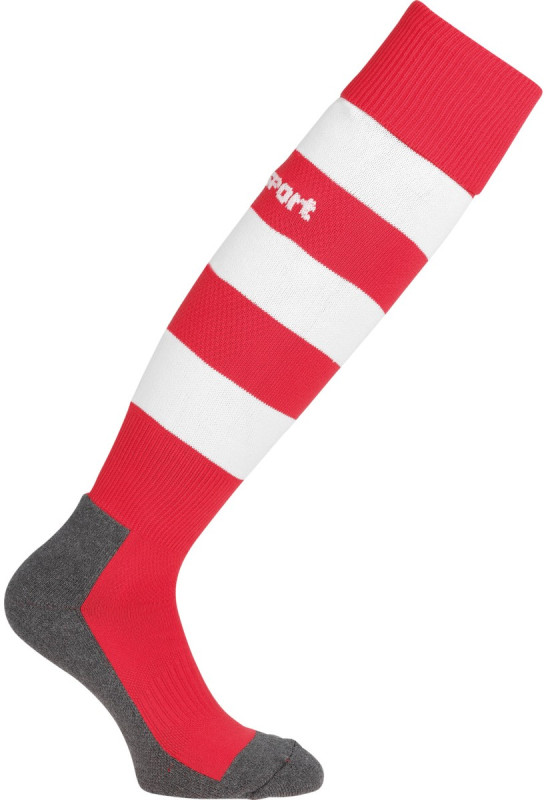 Uhlsport Team Pro Essential Stripe Stutzenstrumpf rot/weiß Gr. 28 - 47 Uhlsport Team Pro Essential Stripe Stutzenstrumpf rot/weiß Gr. 28 - 47