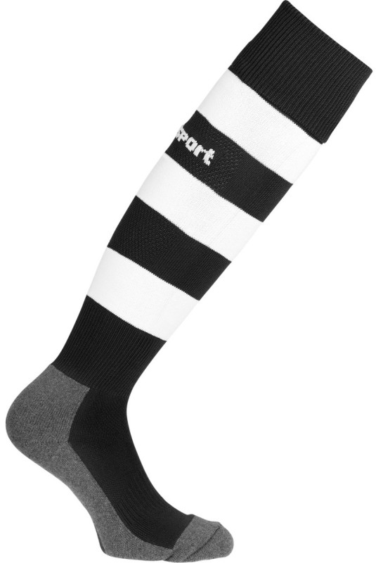 Uhlsport Team Pro Essential Stripe Stutzenstrumpf schwarz/weiß Gr. 28 - 47 Uhlsport Team Pro Essential Stripe Stutzenstrumpf schwarz/weiß Gr. 28 - 47