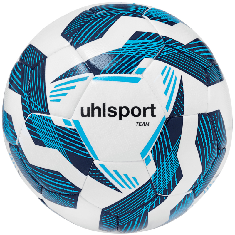 Uhlsport Fußball Team weiß/marine/eisblau Gr. 3