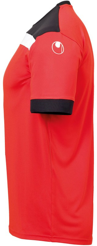 Uhlsport Fußball Trikot Offense 23 Kurzarm rot/schwarz/weiß Gr. 116 - 3XL