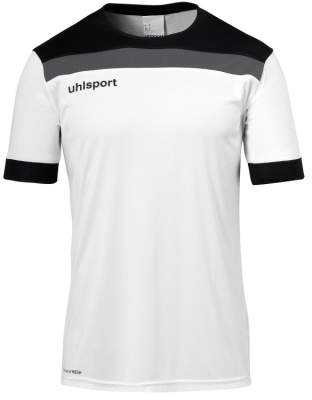 Uhlsport Fußball Trikot Offense 23 Kurzarm weiß/schwarz/anthra Gr. 116 - 3XL Uhlsport Fußball Trikot Offense 23 Kurzarm weiß/schwarz/anthra Gr. 116 - 3XL