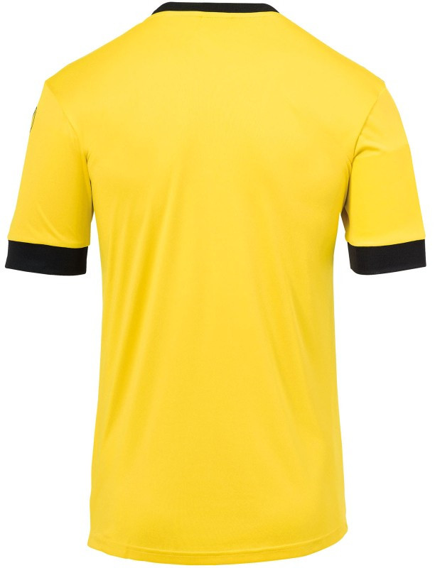 Uhlsport Fußball Trikot Offense 23 Kurzarm limonengelb/schwarz/anthra Gr. 116 - 3XL
