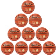 10er Ballpaket / Ballset Baden Basketball Elite Pro easyCredit BBL orange Gr. 7