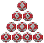 10er Ballpaket / Ballset Erima Fußball Senzor Star Kinder-Trainingsball rot Gr. 3