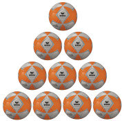 10er Ballpaket / Ballset Erima Fußball Senzor Star Lite 290g orange Gr. 4