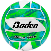 Baden Beachvolleyball Match Point Beach weiß/fluo grün/grün Gr. 5