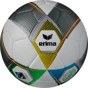 Erima Fußball Hybrid Eco Fairtrade silver/navy Gr. 5