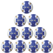 10er Ballpaket / Ballset Molten Handball C7 HC3500 IHF Top Trainingsball Gr. 0, 1, 2