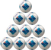 10er Ballpaket / Ballset Molten Fußball F5N2810 Trainingsball weiß/blau Gr. 5