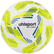 Uhlsport Fußball 350 Lite Addglue weiß/fluo gelb/royal Gr. 4, 5