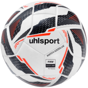 Uhlsport Fußball Match Addglue Spielball weiß/marine/fluo rot V25 Gr. 5