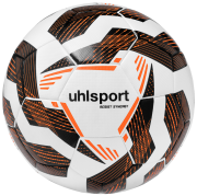 Uhlsport Fußball Resist Synergy Kunstrasen weiß/schwarz/fluo orange Gr. 4, 5